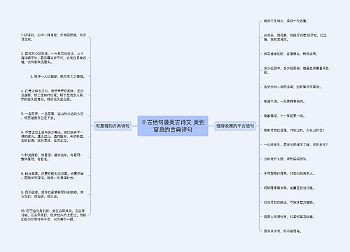 千古绝句最美古诗文 美到窒息的古典诗句