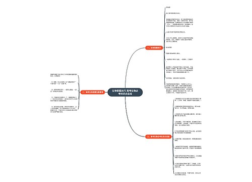 生物答题技巧 高考生物必考知识点总结
