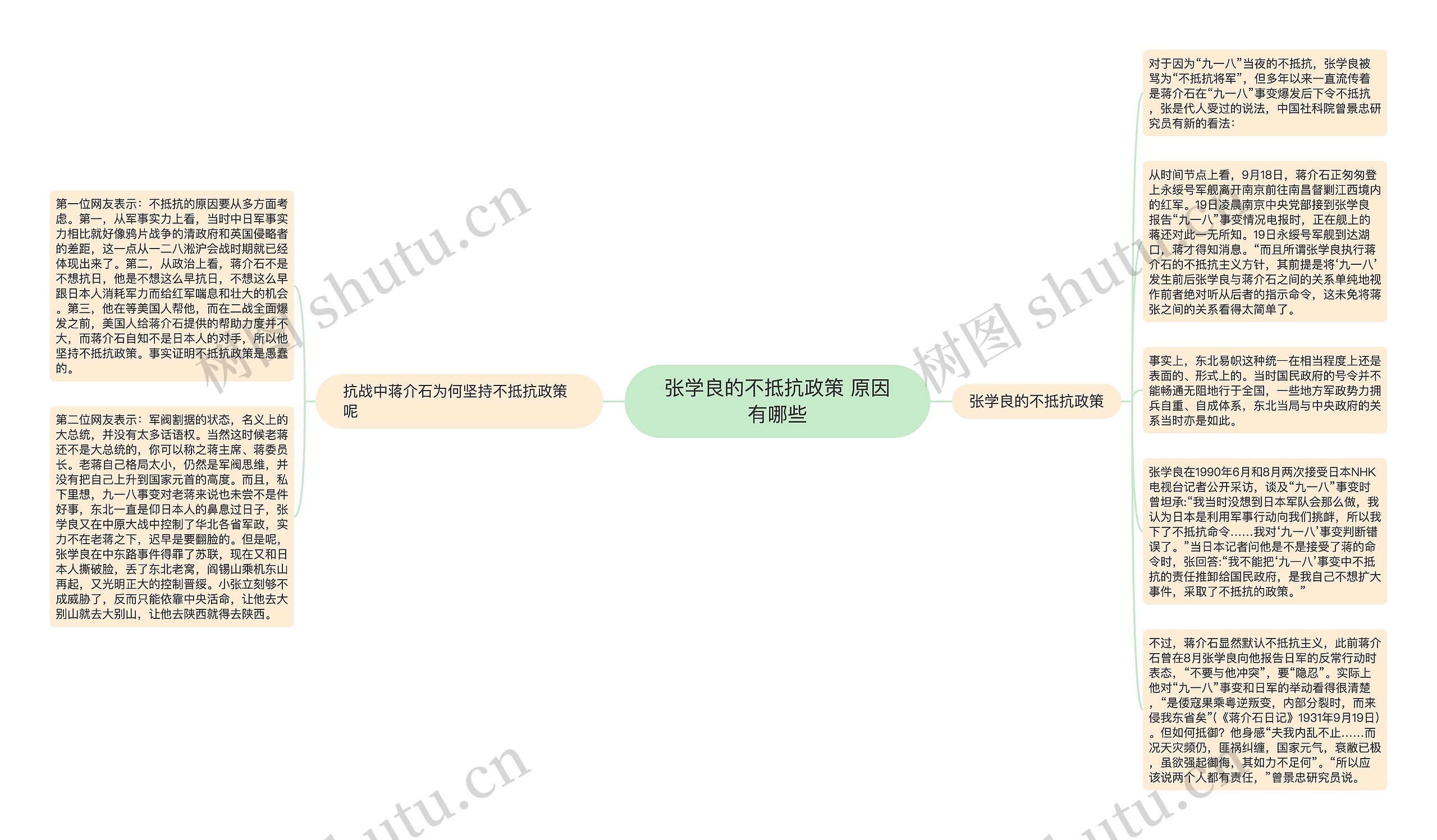 张学良的不抵抗政策 原因有哪些