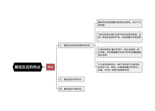 酶促反应的特点