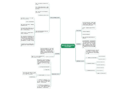 高中化学方程式怎么背 有什么记忆技巧