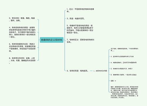 绝缘体的定义和材料