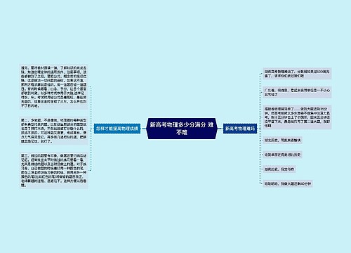 新高考物理多少分满分 难不难