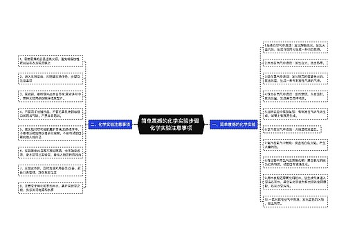 简单震撼的化学实验步骤 化学实验注意事项