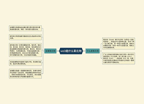 wo3是什么氧化物