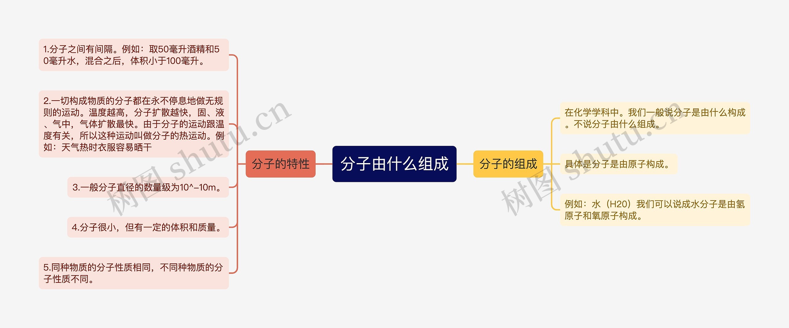 分子由什么组成