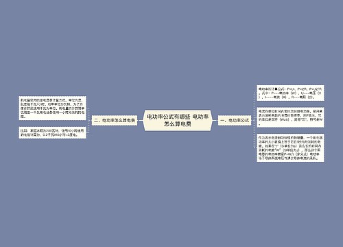 电功率公式有哪些 电功率怎么算电费