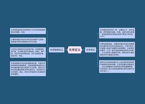 化学定义