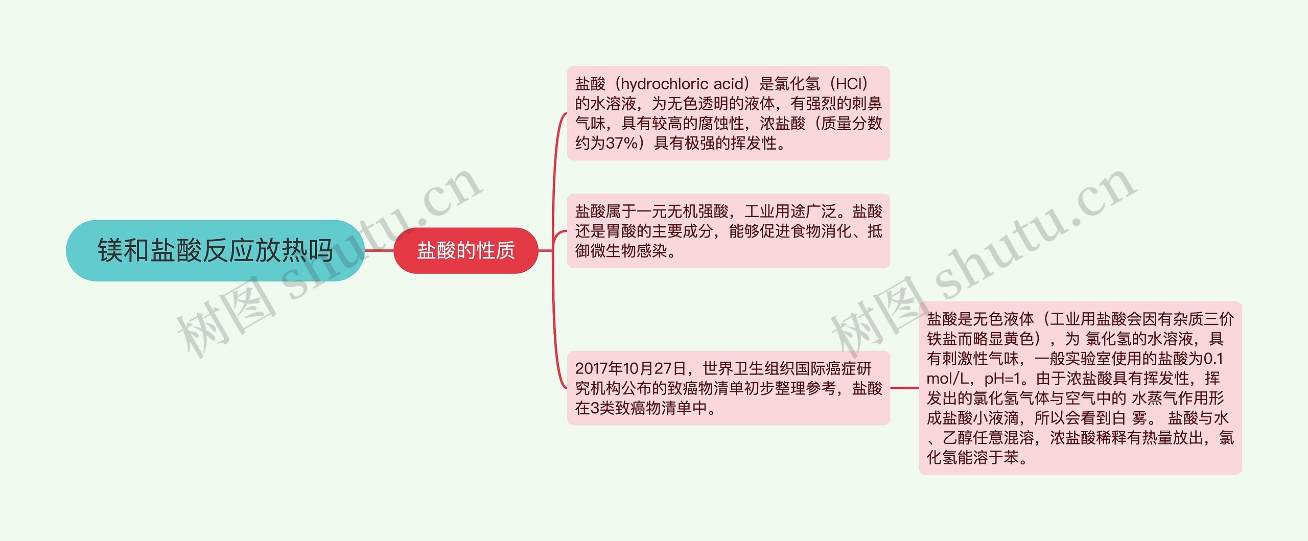 镁和盐酸反应放热吗