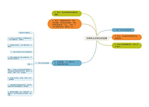 功率的公式和决定因素