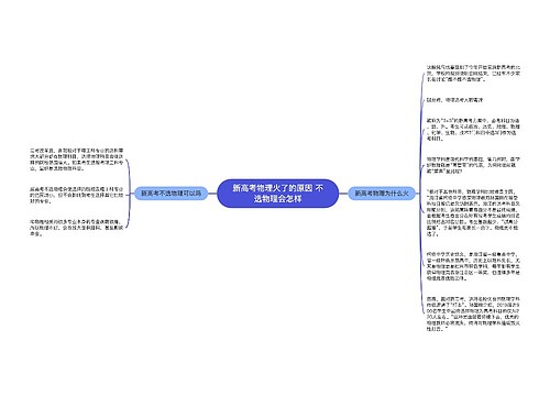 新高考物理火了的原因 不选物理会怎样