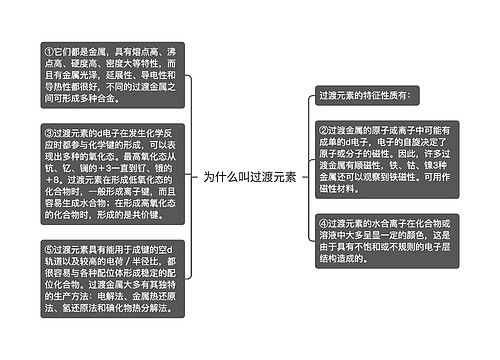 为什么叫过渡元素