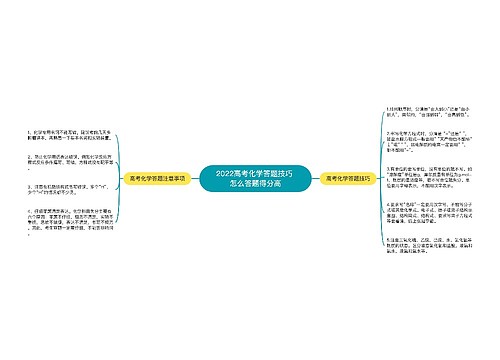 2022高考化学答题技巧 怎么答题得分高