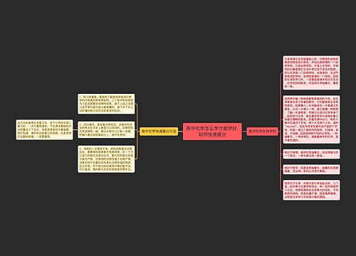 高中化学怎么学才能学好 如何快速提分