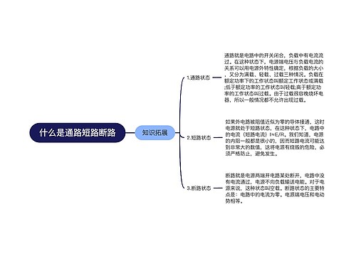 什么是通路短路断路