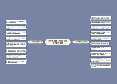 简单震撼的化学实验 化学实验注意事项