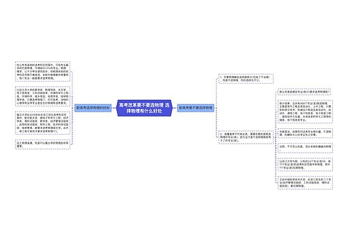 高考改革要不要选物理 选择物理有什么好处