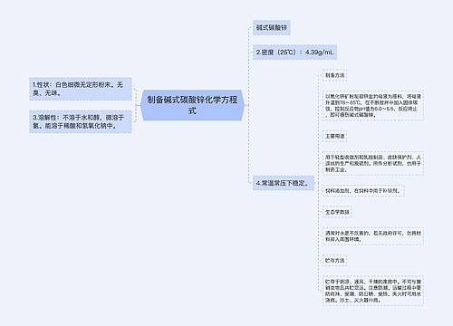 制备碱式碳酸锌化学方程式