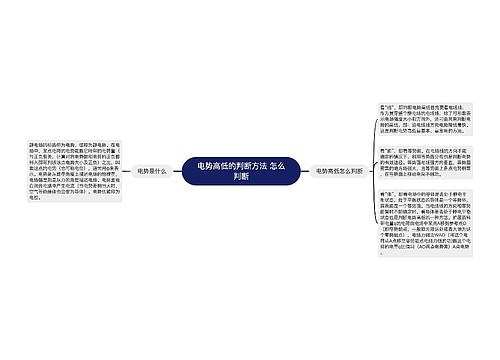 电势高低的判断方法 怎么判断