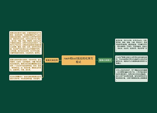 naoh和co2反应的化学方程式