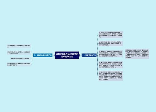 硝酸钾制备方法 硝酸钾的简单制取方法