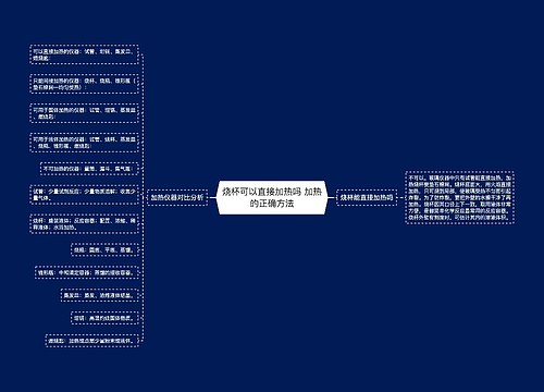 烧杯可以直接加热吗 加热的正确方法