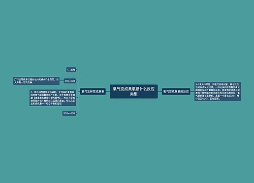 氧气变成臭氧是什么反应类型