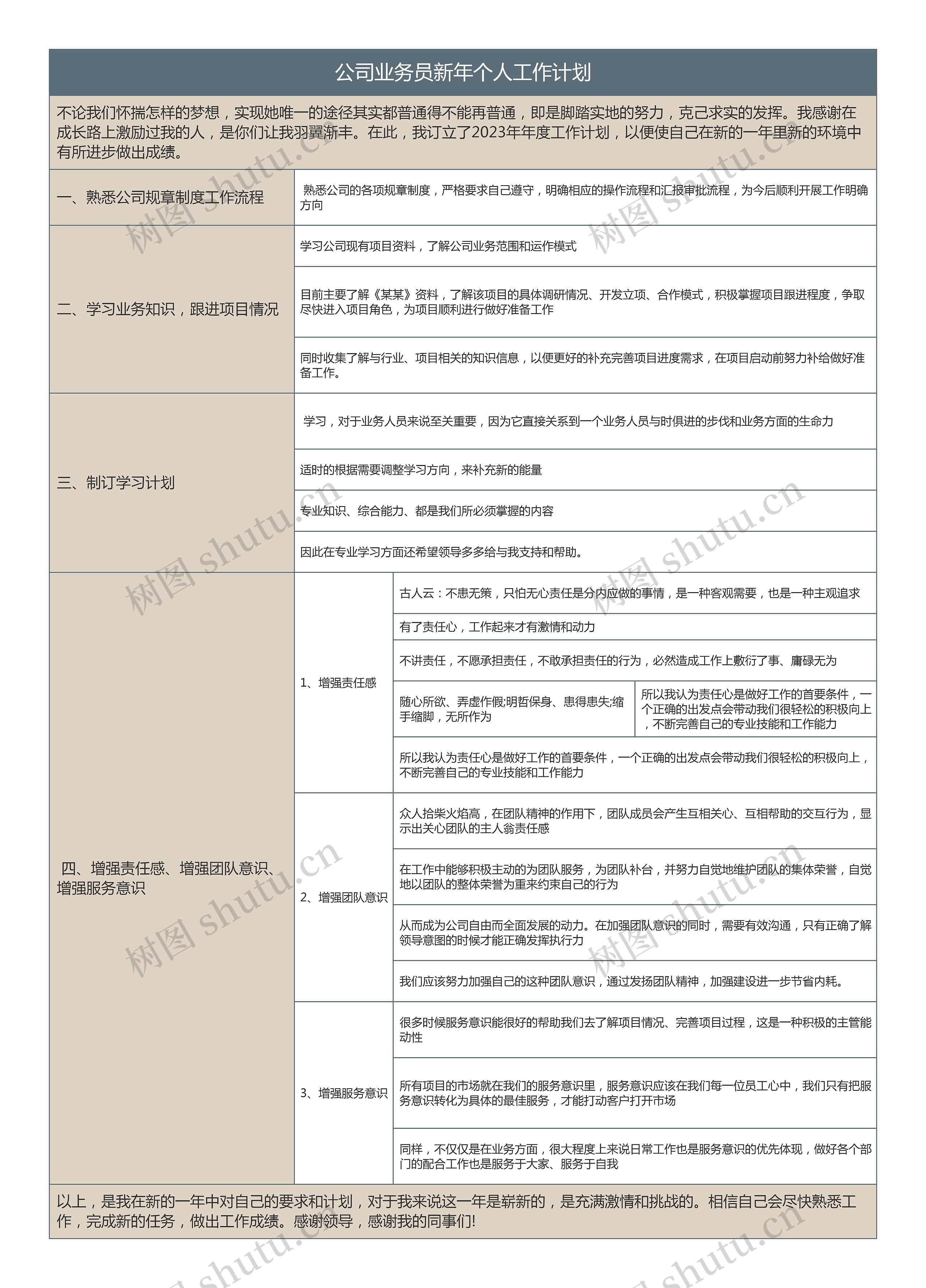 公司业务员新年个人工作计划