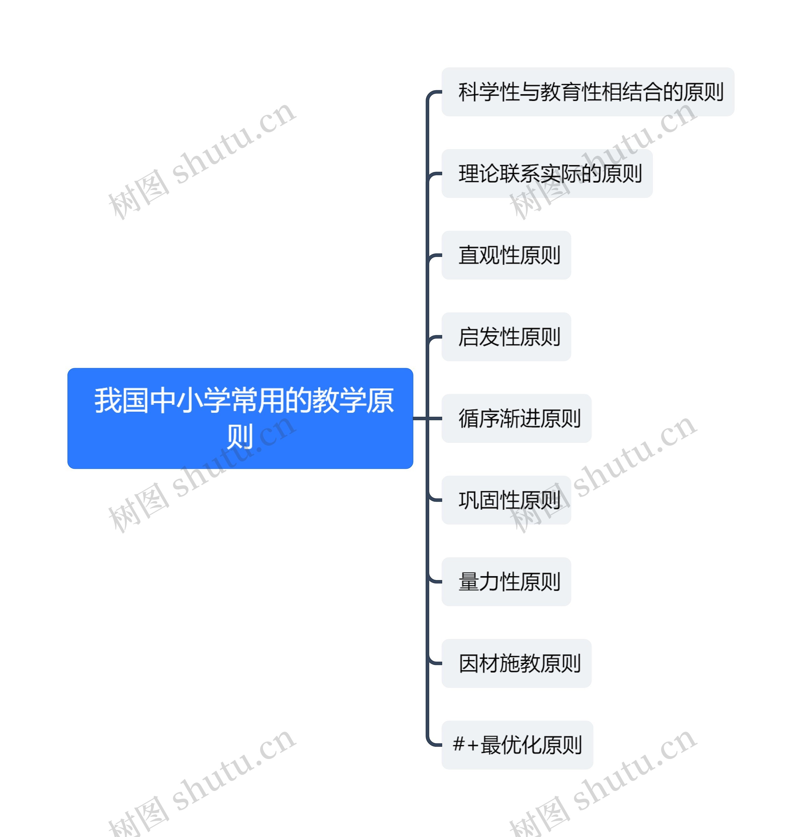  我国中小学常用的教学原则