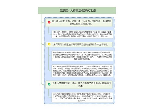 《狂飙》人物高启强黑化之路