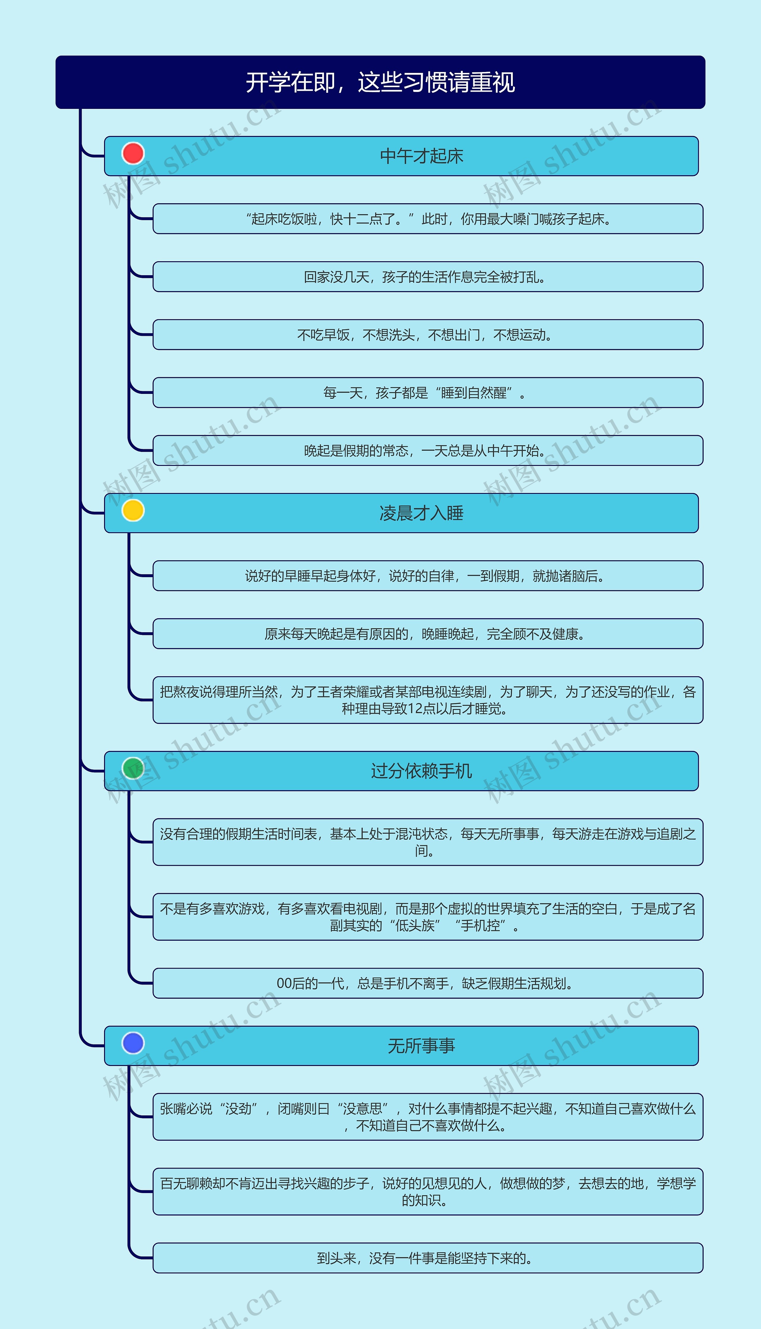 开学在即，这些习惯请重视