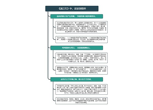 《满江红》中，谈家国情怀