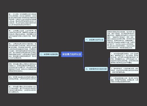 家庭暴力如何认定