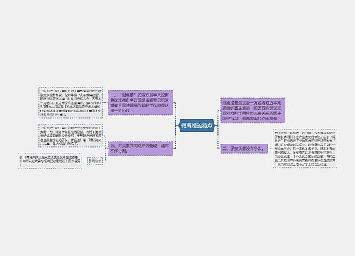 假离婚的特点