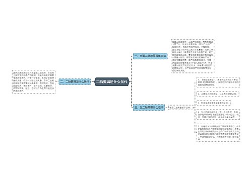 二胎要满足什么条件