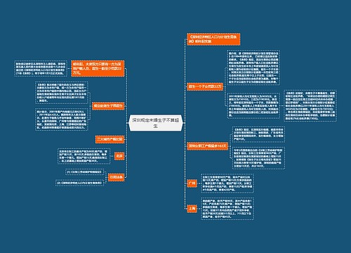 深圳规定未婚生子不算超生
