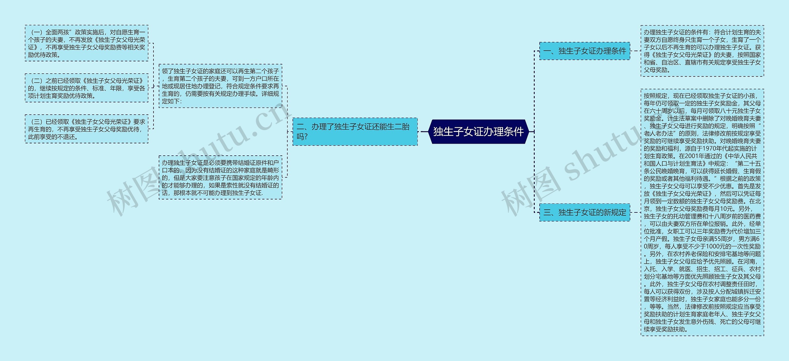 独生子女证办理条件