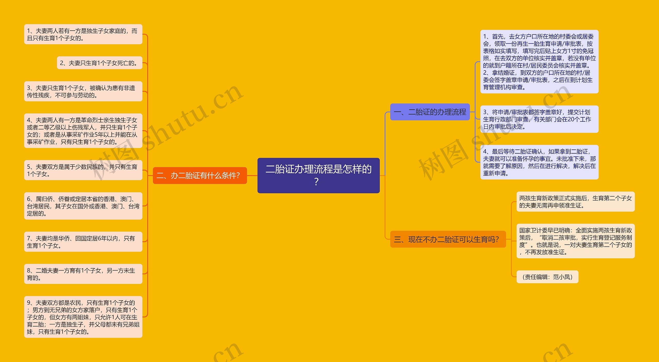 二胎证办理流程是怎样的？