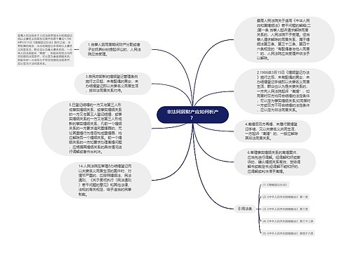 非法同居财产应如何析产？