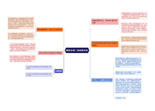 解读全面二孩政策内容