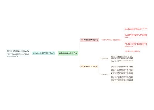 离婚时过错方怎么评定