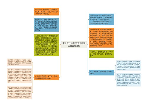 妻子捉奸拍裸照 丈夫和第三者告她侵权