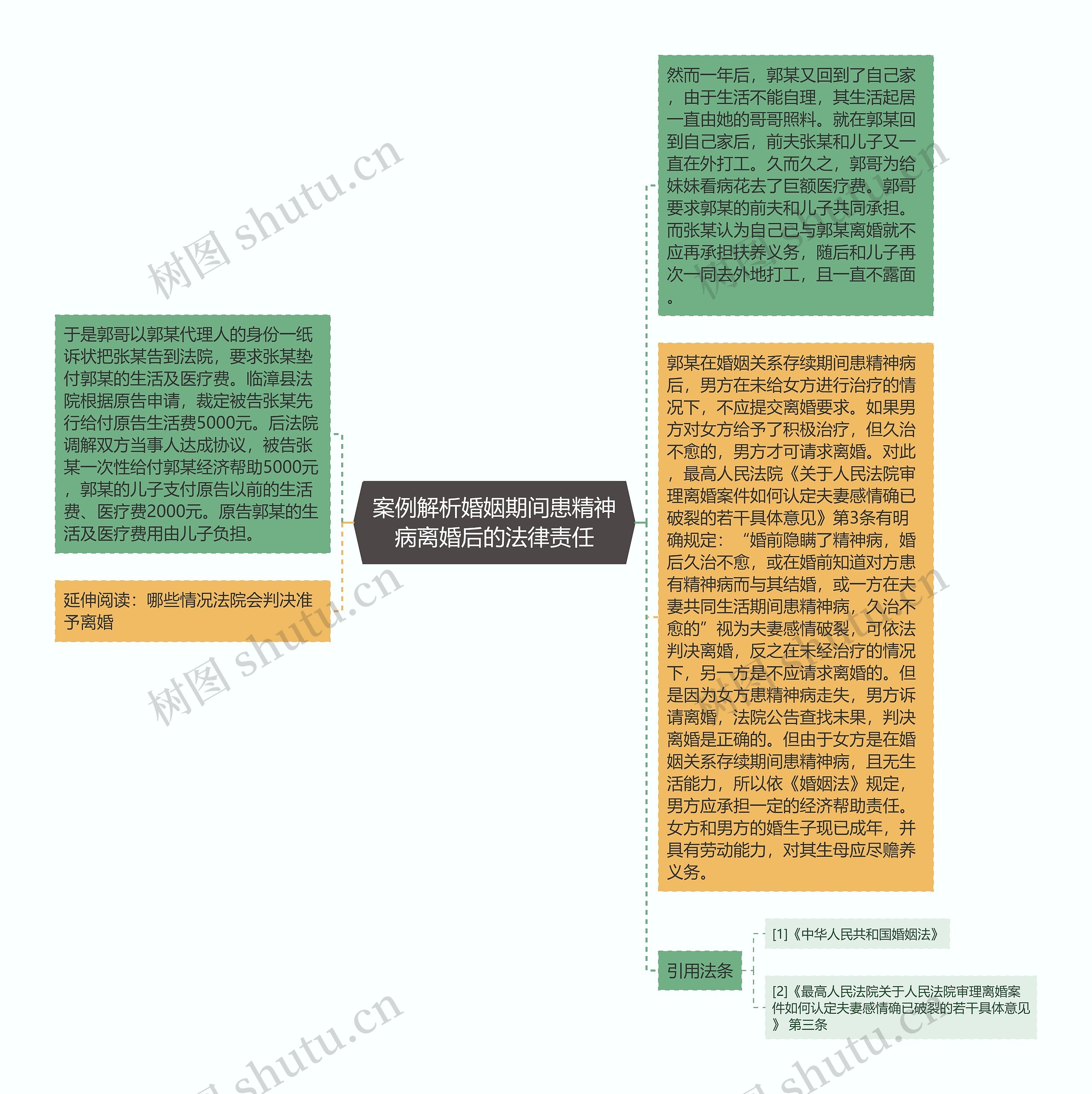 案例解析婚姻期间患精神病离婚后的法律责任 案例解析婚姻期间患精神病离婚后的法律责任