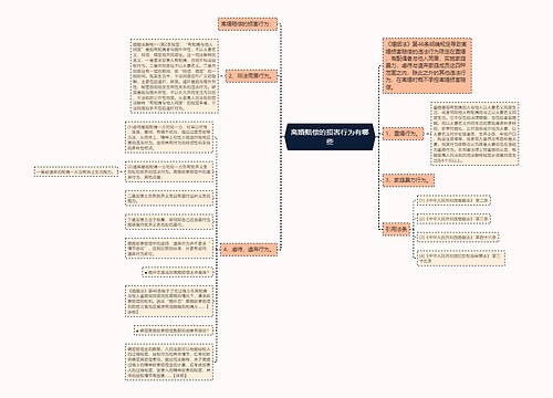 离婚赔偿的损害行为有哪些