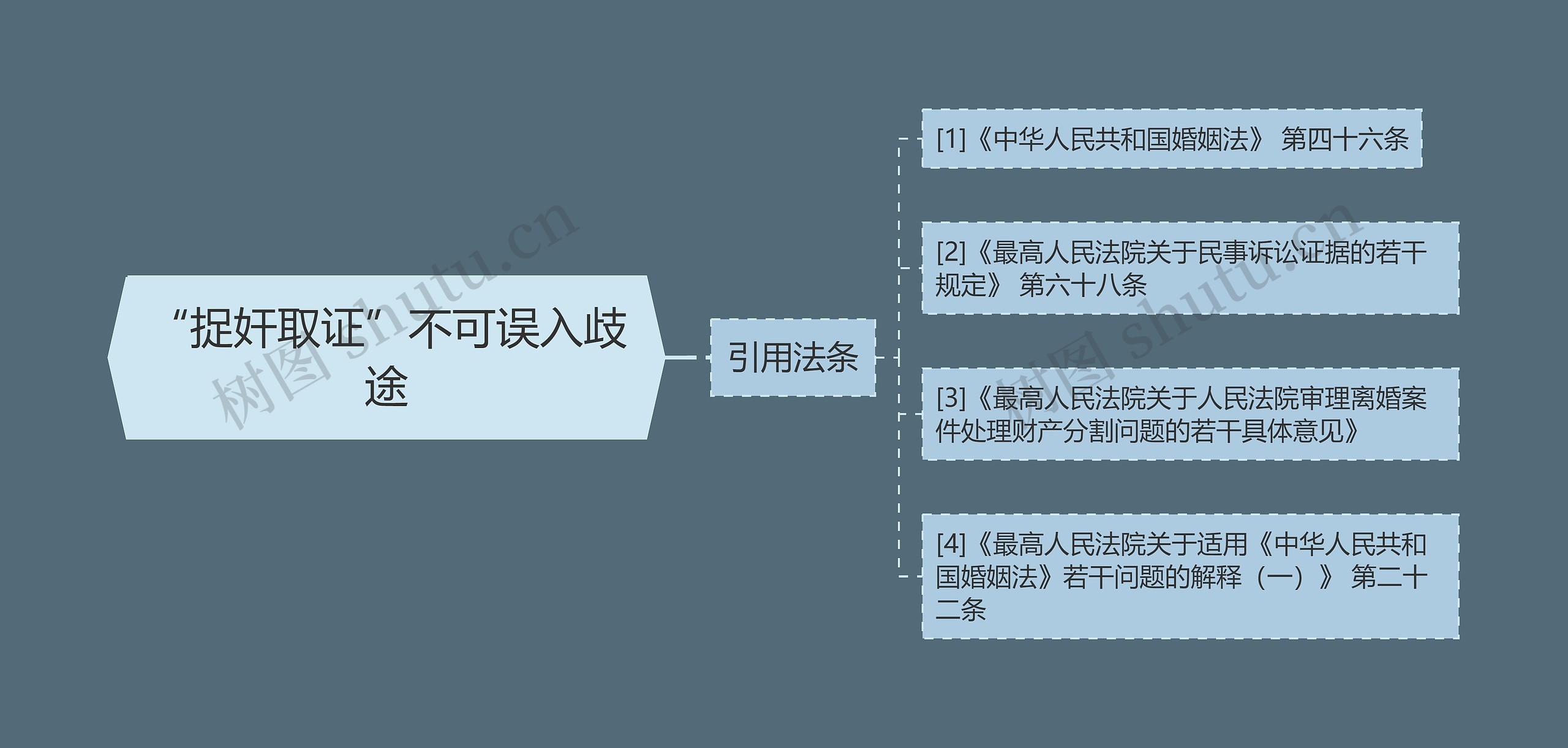 “捉奸取证”不可误入歧途思维导图