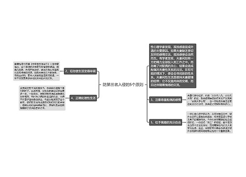 防第三者入侵的5个原则