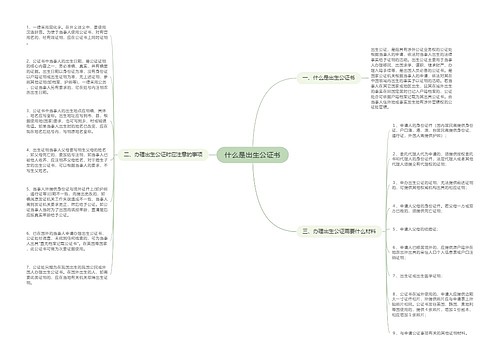 什么是出生公证书