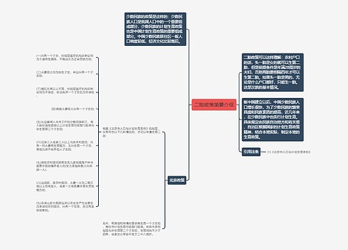 二胎政策简要介绍