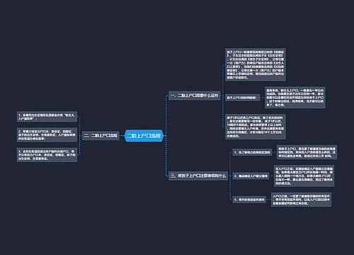 二胎上户口流程