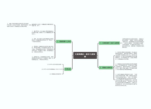 夫妻离婚后一般多久能复婚